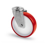 roulette pivotante, Ø 125 mm, polyuréthane injecté, 170KG