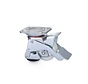 Roulette pivotante de levage avec pied réglable