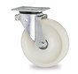 roulette pivotante, Ø 150mm, roue en polyamide (PA6), 700KG