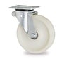 swivel castor, Ø 125 mm, all-polyamide (PA6) wheel, 600KG