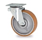 swivel castor, Ø 200mm, vulcanised polyurethane tyre, 950KG
