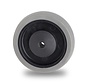 ruota, Ø 100 mm, pneumatico grigio in gomma termoplastica antitraccia, 115KG