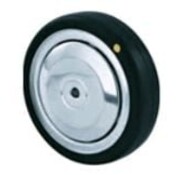 roue, Ø 100mm, bandage caoutchouc antistatique, 80KG