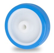 roue, Ø 125 mm, polyuréthane moulé par injection, 180KG