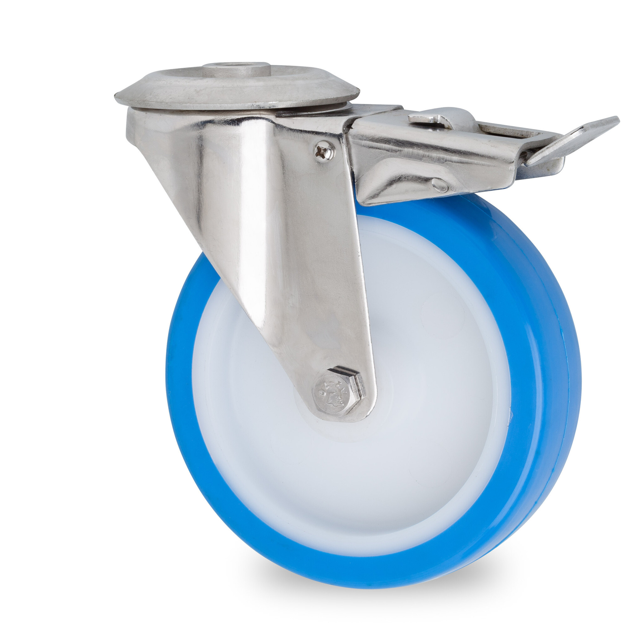 Roax Roulette Pivotante Pour Fauteuil Roulant Noir 8 /10 Tige