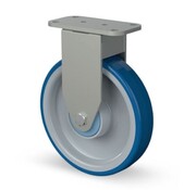 Rueda fija autoalineable AGV acero inoxidable Ø 200 mm