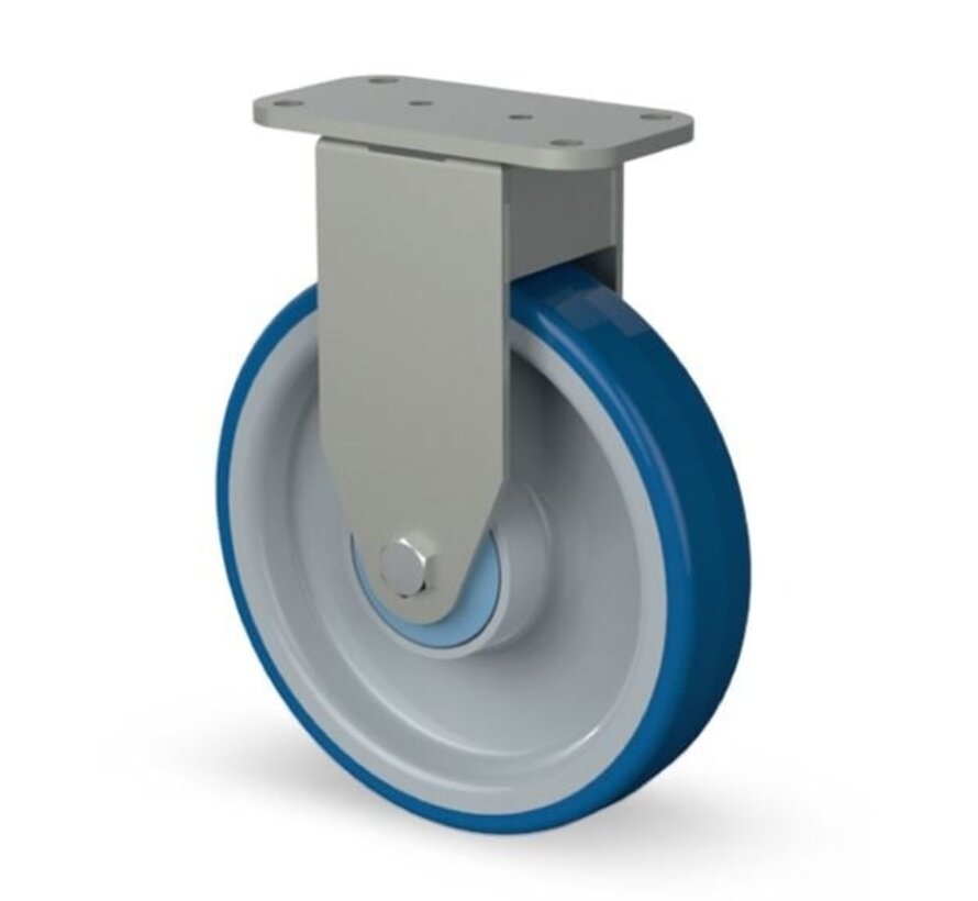 AGV ruota fissa autoallineante in acciaio inox Ø 200 mm