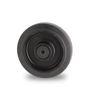 wheel, Ø 200mm, vulcanised elastic rubber tyres, 450KG