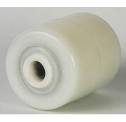 Poliamida PA6 Rodillo palet Ø85x70 mm, con junta ESV para protección del rodamiento, agujero del eje: 25 mm, Longitud del cubo: 79 mm