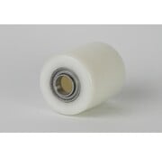 Polyamide PA6 Pallet roller Ø85x80 mm, axle hole: 25 mm, Hub length: 78 mm