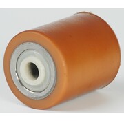 Wałek paletowy Vulkollan Ø85x80 mm, otwór na oś: 20 mm, długość piasty: 89 mm