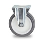Roue fixe, Ø 80 mm, polyuréthane injecté, 150KG