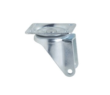 swivel castor fork with brake Ø125mm top plate 250KG