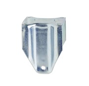 fixed castor fork Ø125mm top plate 600kg