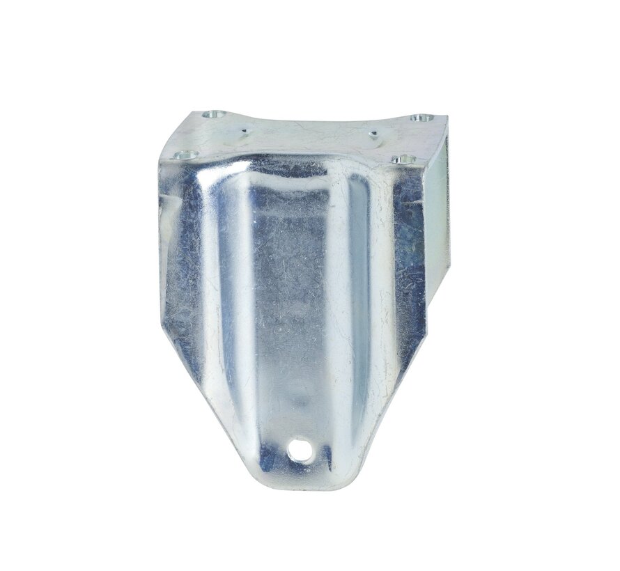 garfo de rodízio fixo Ø125mm placa superior 600kg