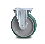 Roulette fixe, Ø 160mm, polyuréthane injecté, 300KG