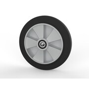 Koło, Ø 250mm, elastycznej gumy, 500KG