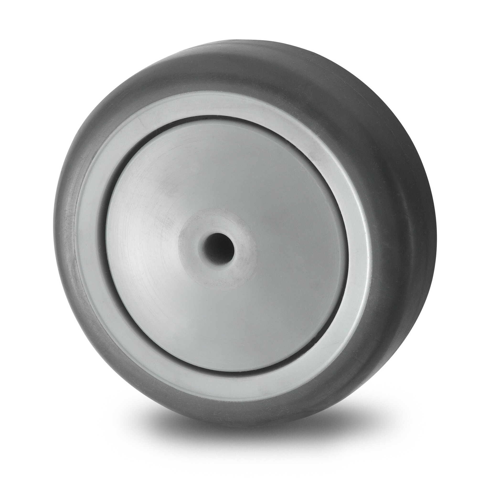 Institutional wheels wheel Ø 100 x 25mm grey rubber Load capacity 80kg