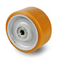 Roues Vulkollan® Covestro robustes, bande de roulement en acier soudé, roulement à billes de précision, diamètre de roue 500 mm, 300 kg