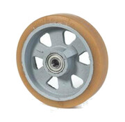 rodas e rodízios vulkollan® superfície de rodagem  núcleo da roda de aço fundido, Ø 100x40mm, 350KG