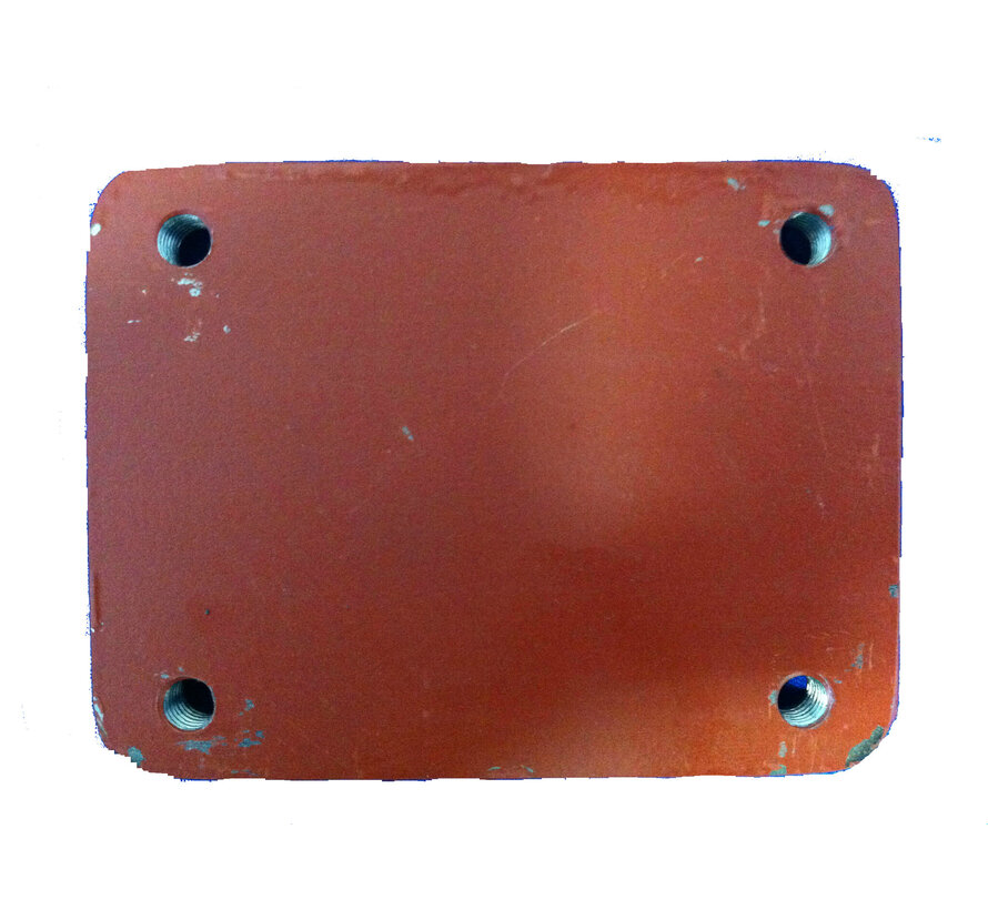 Counter plate, intermediate plate, adjustment plates