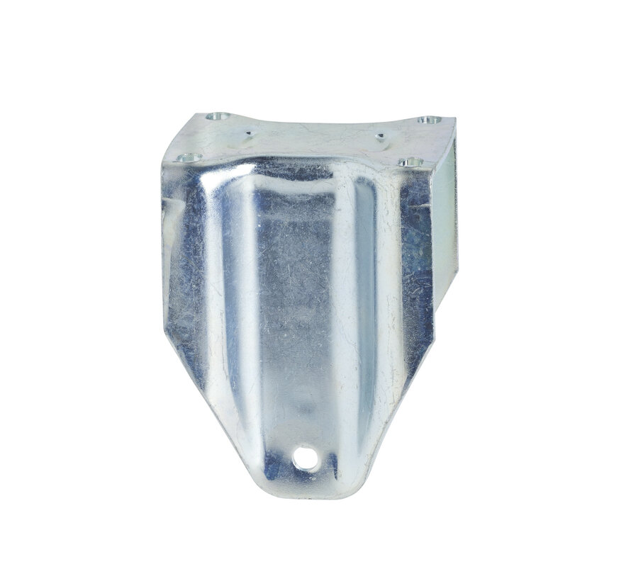 fixed castor fork Ø125mm top plate 600kg