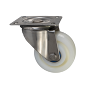 Lenkrolle, Ø 125 mm, Vollpolyamid (PA6) Rad, 700KG