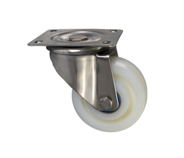 roulette pivotante, Ø 125 mm, roue en polyamide (PA6), 700KG