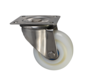 swivel castor, Ø 125 mm, all-polyamide (PA6) wheel, 700KG
