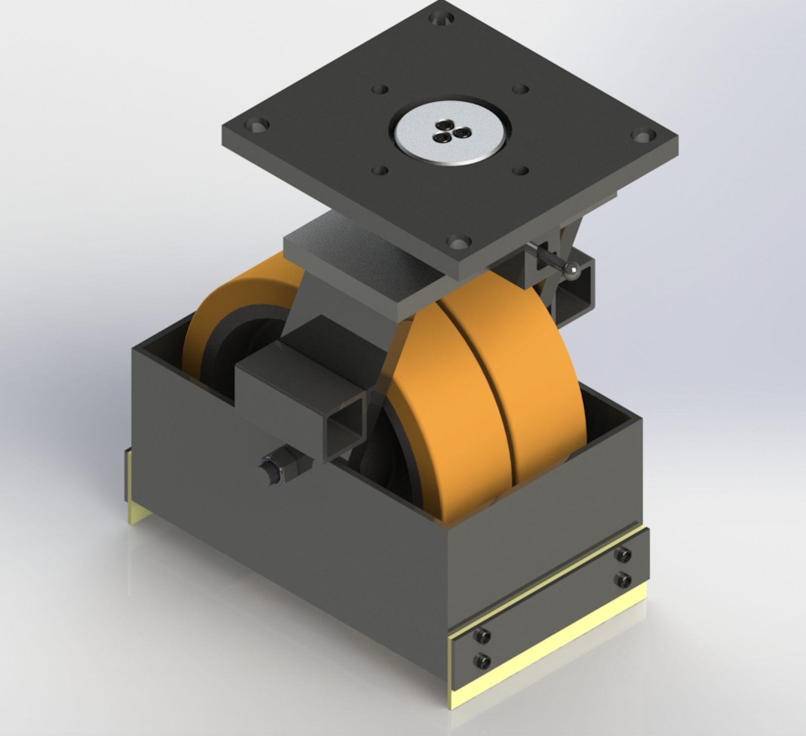 2x Hydraulische Wagenheber Räder - Ersatzräder Für Dual Pump Wagenheber