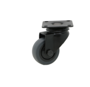 Svänghjul svart, Ø 50mm, termoplastisk gummigrå icke-märkning, 50KG