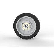 Wheel, Ø 100mm, elastic-tyre, 150KG