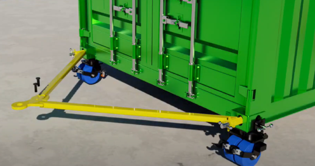 Ruote per container marittimi: Guida completa alla mobilità dei container