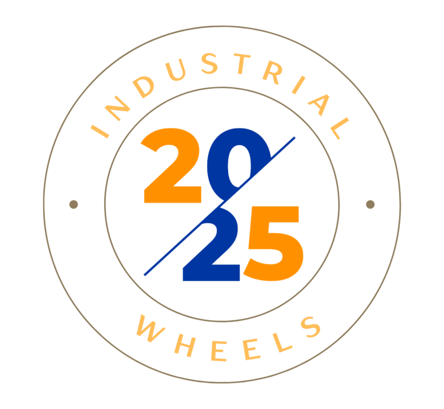 Rueda duradera de Ø125 mm con protectores de rosca: resistente, fiable y diseñada para aplicaciones de alta resistencia con una capacidad de carga de 125 kg.