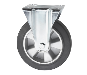 Bockrolle Ø200x50mm Elastikgummireifen – 400kg