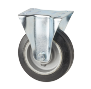 Bockrolle Ø125x38mm Elastikgummireifen – 200kg