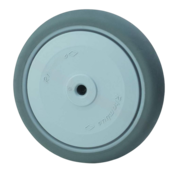 Ruota istituzionale Ø80x30mm Gomma termoplastica grigia – 100kg