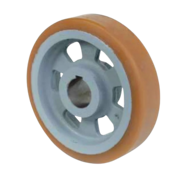 Ruota motrice Vulkollan® Covestro battistrada ghisa, Ø 300x50mm, 1200KG