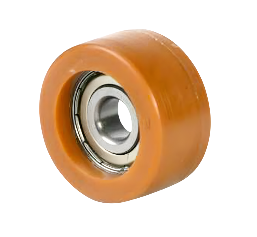 Printhopan guiding roller tread Vulkopan steel core, precision ball bearing, Wheel-Ø 50mm, 280KG