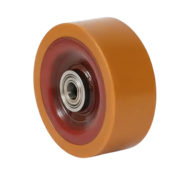 Rad, Ø 250mm, Vulkanisierte Polyurethan-Lauffläche, 1500KG