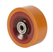 Roda, Ø 250mm, piso de poliuretano vulcanizado, 4000KG