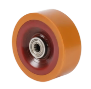 Rueda, Ø 250mm, banda de rodadura de poliuretano vulcanizado, 4000KG