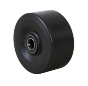 Wheel, Ø 200mm, Vulcanized elastic rubber tires, 1200KG