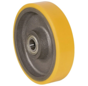 Rad, Ø 500mm, Vulkanisierte Polyurethan-Lauffläche, 4500KG