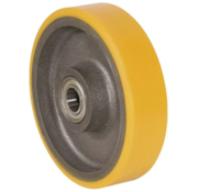 Rueda, Ø 500mm, banda de rodadura de poliuretano vulcanizado, 4500KG