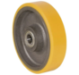 Kraftigt hjul av vulkaniserad polyuretan, precisionskullager, hjul-Ø 500 mm, 4500 kg