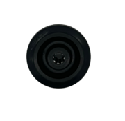 Ruota, Ø 80mm, gomma, nera, 65KG