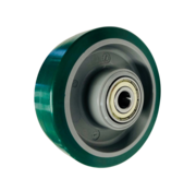 Wheel, Ø 125mm, Injected polyurethane, 200KG