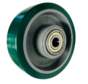 Industrihjul av formsprutad polyuretan, precisionskullager, hjul-Ø 200 mm, 500 kg
