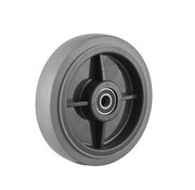 Wheel Ø200 mm Thermoplastic Rubber Grey Non-Marking – 250 kg Load Capacity